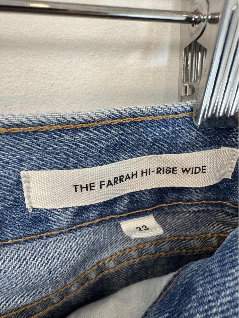 Denim Forum Farrah High Rise Wide Leg Jeans - 23 - Picture 4 of 7